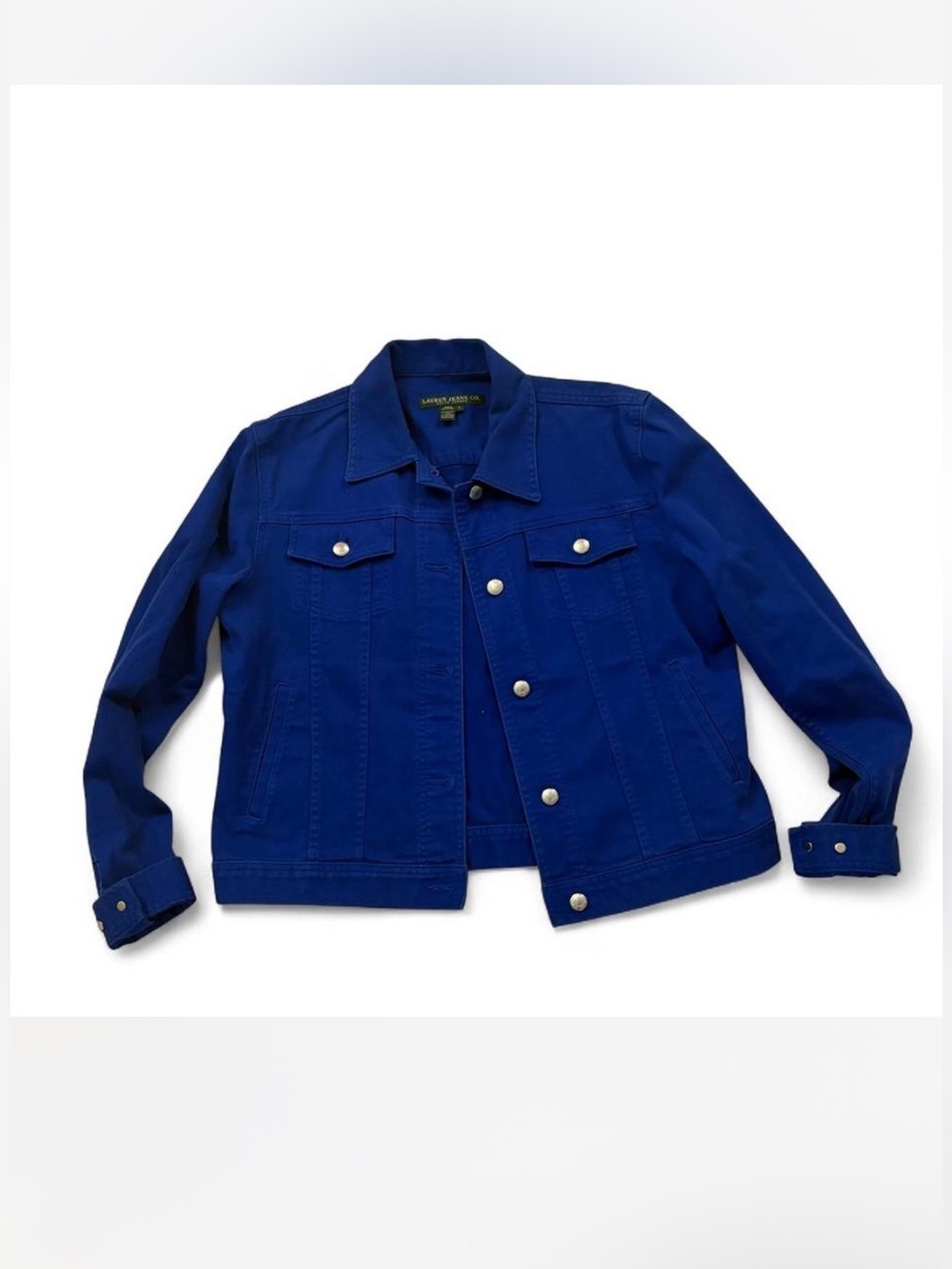 Ralph Lauren Lauren Jeans Co. Royal Blue Top with Black Label